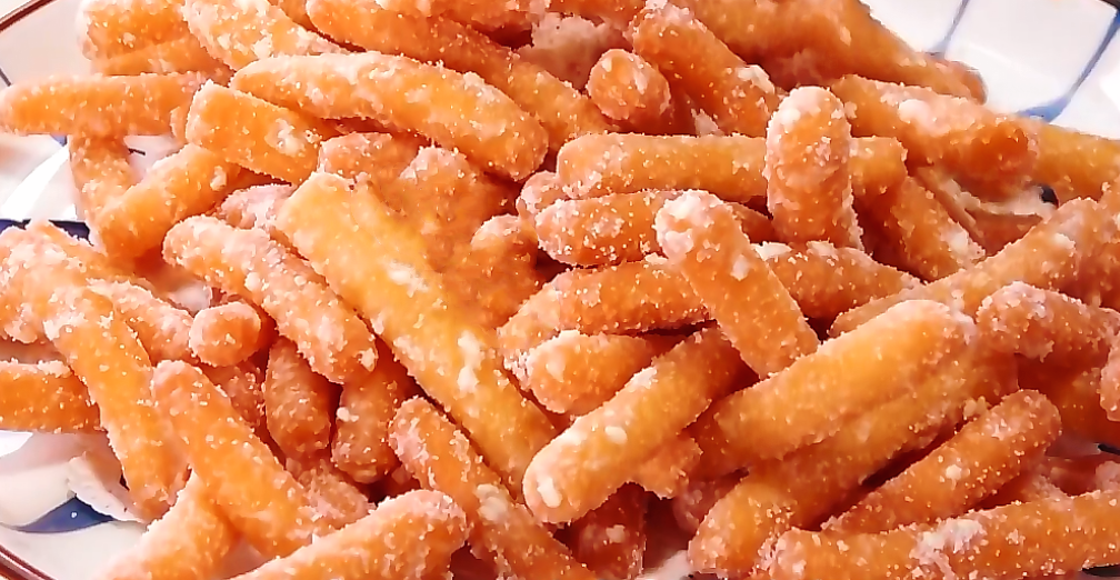 图片[1]-【老式江米条】做法步骤图 香甜酥脆 吃出小时候的味道-起舞食谱网