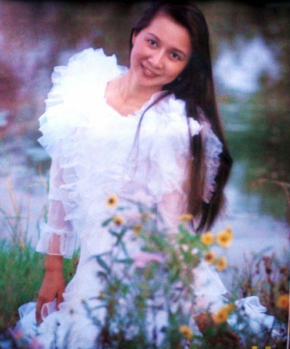 蔡明老师年轻时，蔡明年轻时的老照片