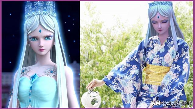 叶罗丽中齐娜穿的所有衣服，原来叶罗丽也有惊艳“和服”装扮