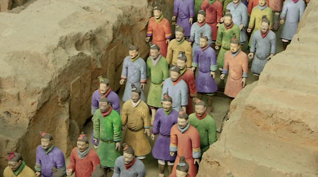 兵马俑本来的颜色是什么色，兵马俑原来的本色是什么颜色（有一种颜色至今难以复原）