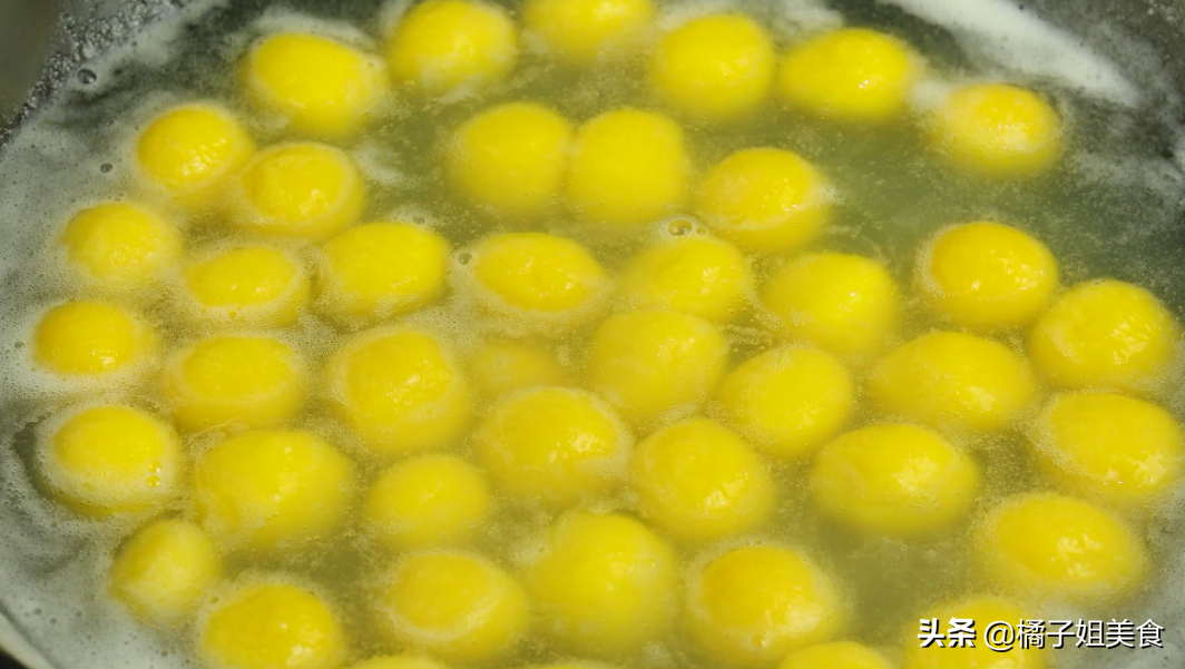 圖片[6]-超簡單的南瓜糯米丸子 香甜軟糯 全家人都喜歡-起舞食譜網