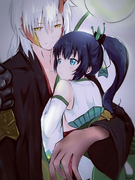 跟我走吧 百合情头，微信头像，跟我走吧 百合情头（让我们想起了多少对阴阳师里的cp）