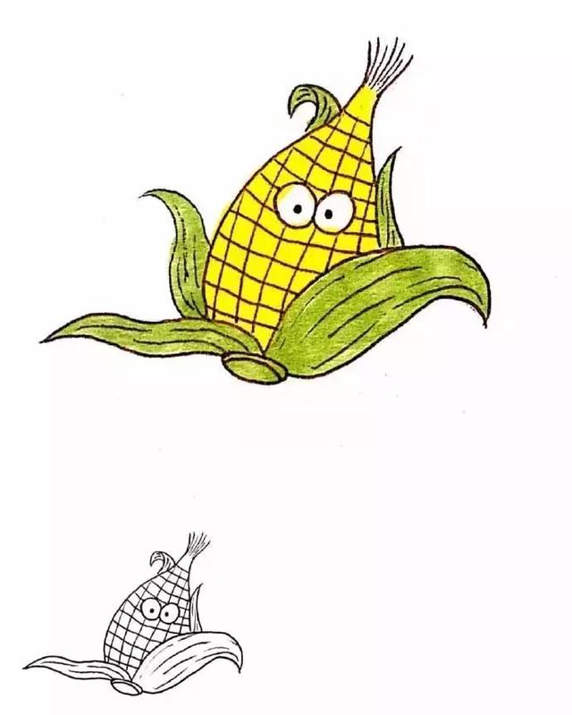 茄子简笔画图片,茄子简笔画如何画(超萌蔬菜简笔画) 茄子简笔画图片,茄子简笔画如何画(超萌蔬菜简笔画)