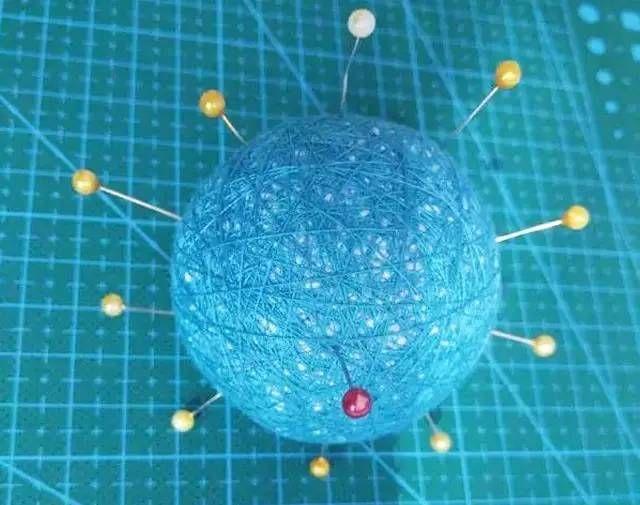 简单圆球结编法，手绳收尾球（带你入门手鞠球的第一课）