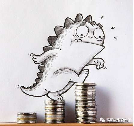 小恐龙怎么画，恐龙怎么画简单又好看（创意手绘丨他画出一只很有戏的小恐龙）