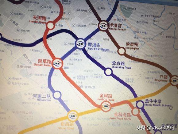 成都地铁25号线最新线路，一共有46条轨道交通线路