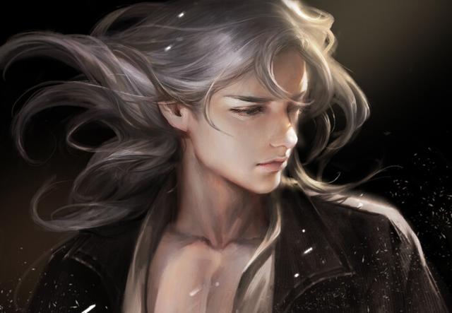 帅气动漫男图片，帅气动漫男生冷酷图片（没动力的时候我就会想到你的笑）