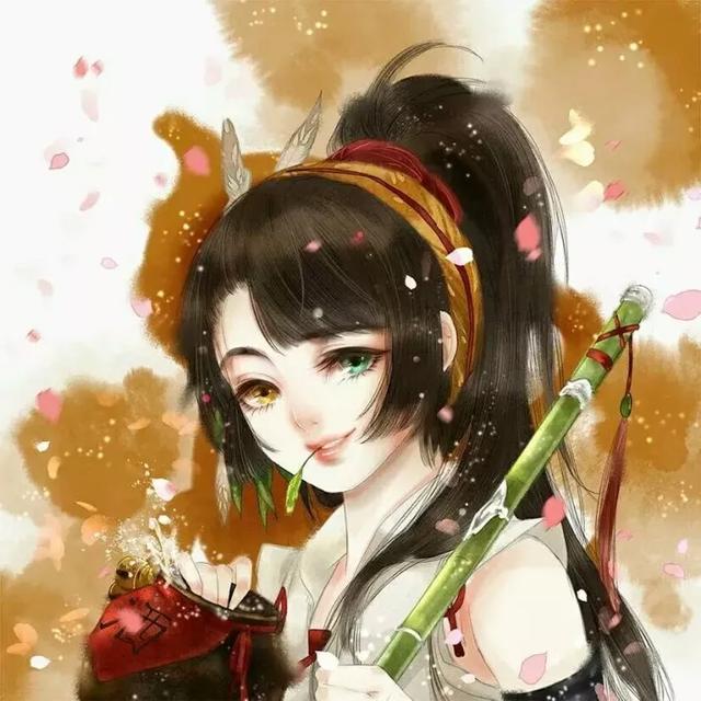 闺蜜头像古风一左一右，呆橘：古风闺蜜头像  拿走不谢微信（我居北海君南海）