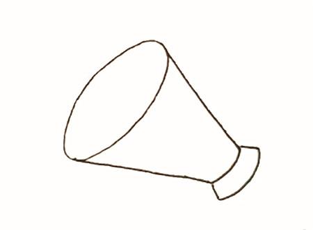 简笔画之大喇叭,简笔画喇叭的画法(可爱又神奇的喇叭怎么画呢)