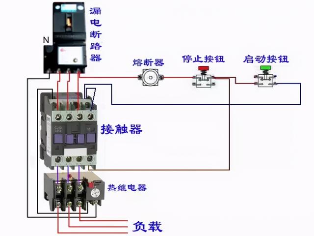 实物电工接线电路图大全简单，80多个电工实物接线图