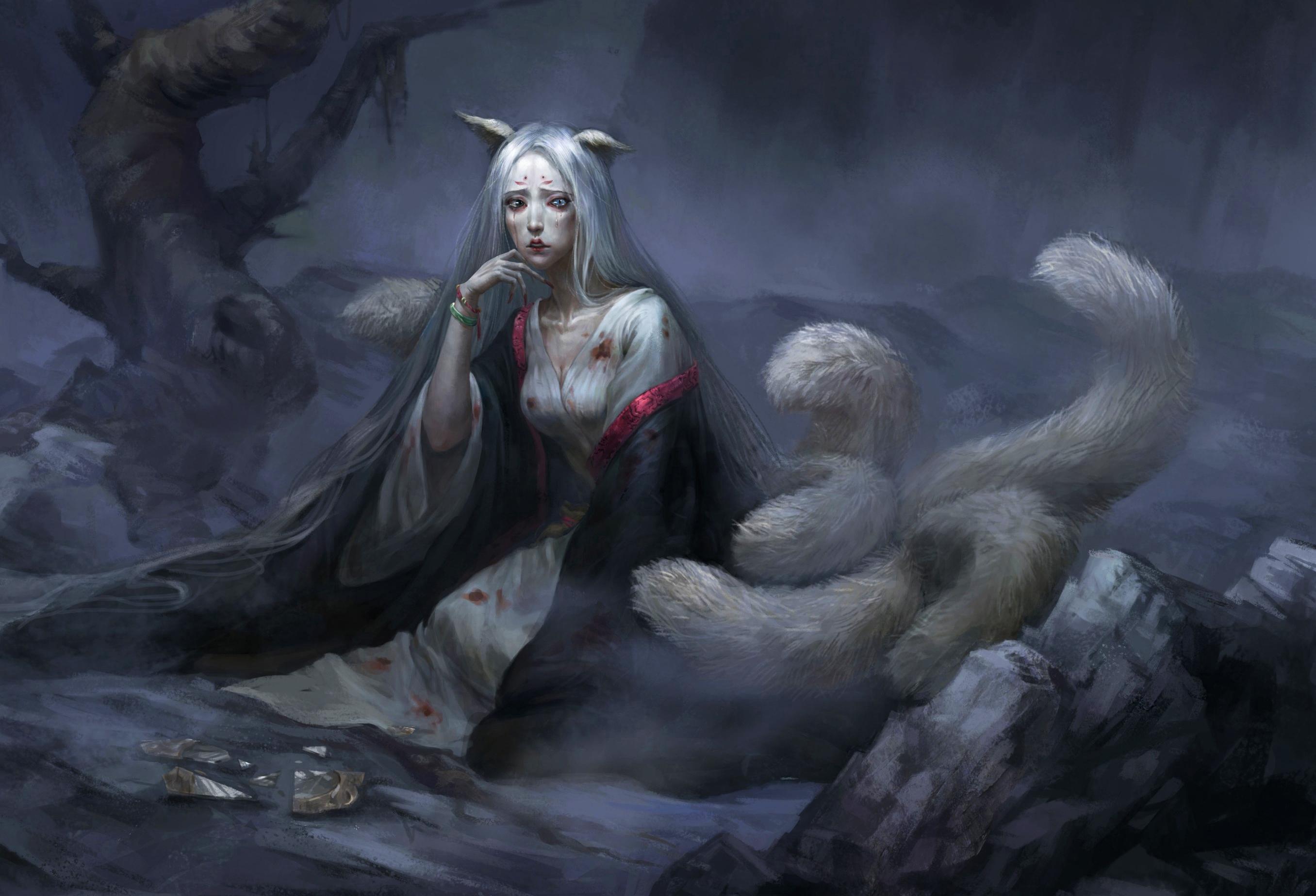 妖狐妲己是个好女孩?首先,她是领了女娲娘娘的旨意去祸国殃民的.