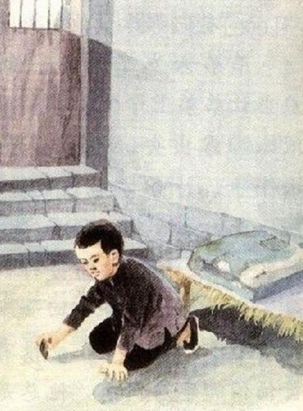 小狗画梅花小猫画什么，小狗画梅花,还有什么画什么（曾经的小学语文插图你还记得几张）