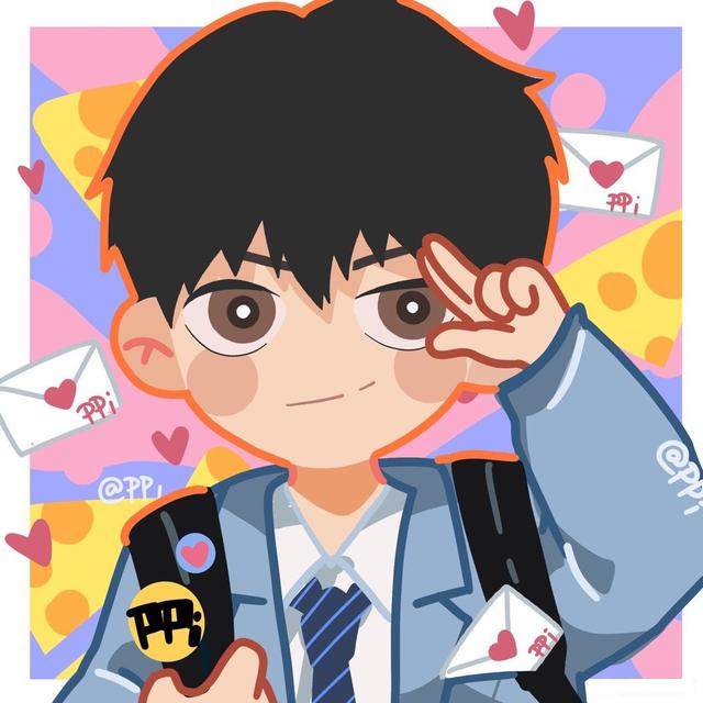 手绘情侣头像微信，手绘情侣头像（甜度爆表的狗粮来了）