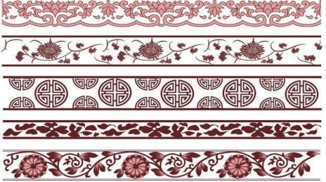 四方连续是什么意思，装饰纹样中二方连续和四方连续到底是什么样的呢