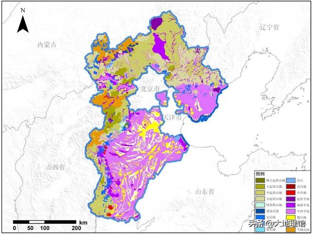 华北平原在河北省的哪部，华北平原包括河南吗（地图教你认识河北）