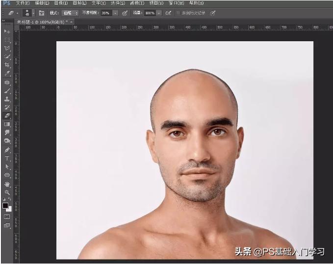 photoshop 换发型教程，ps发型怎么换