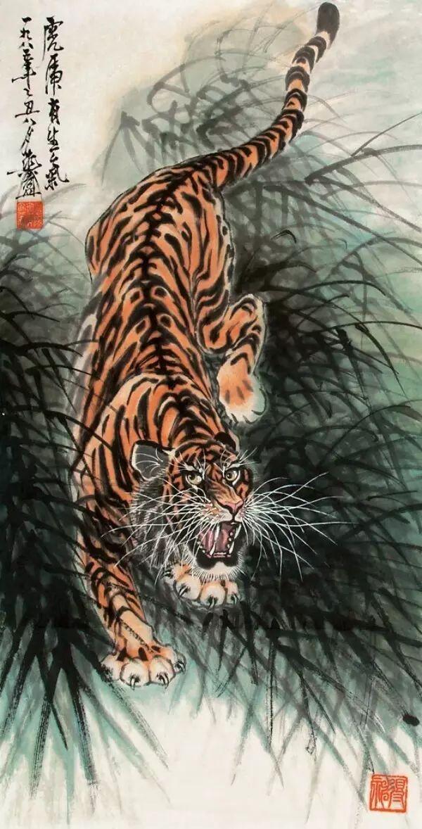 哪位著名画家擅长画虎，哪位著名画家擅长画虎画（“被埋没的画虎大师”胡爽庵）