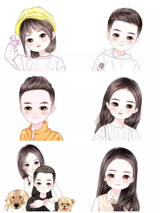 少女心爆棚的简笔画，少女心简笔画（秋天的第一个手绘头像萌化你的少女心）