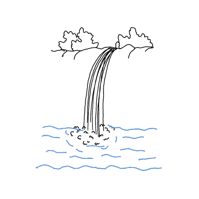 疑是银河落九天的疑是什么意思，疑似银河落九天的疑是什么意思（如何画瀑布简笔画）