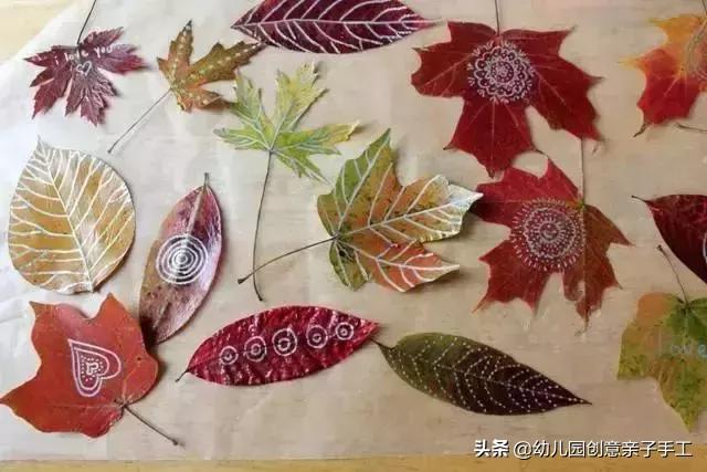叶子做的手工图片，手工漂亮的拼叶子图（我为你整理了这份树叶手工大全）
