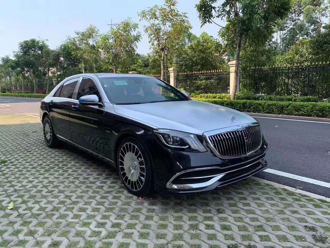 s450奔驰标和迈巴赫标(又花9千改双拼色,特地扣掉450车标) - 用户投稿