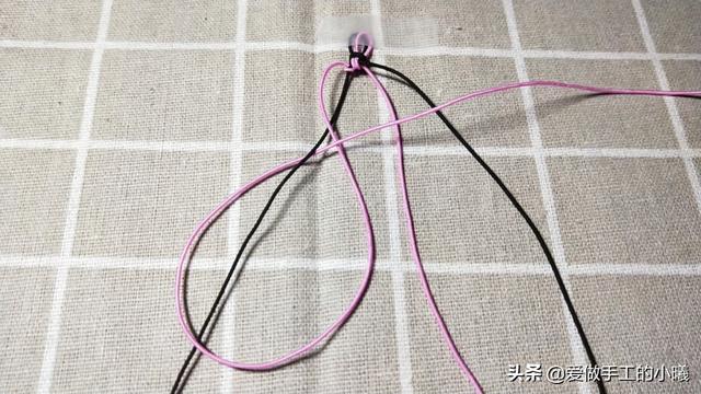 桃花手链编法教程，桃花手链编法教程全过程（桃花手链编绳图解教程）