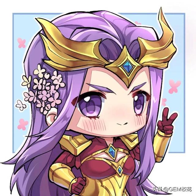 王者荣耀卡通头像，王者荣耀。高清（王者荣耀微信全英雄头像你get了吗）