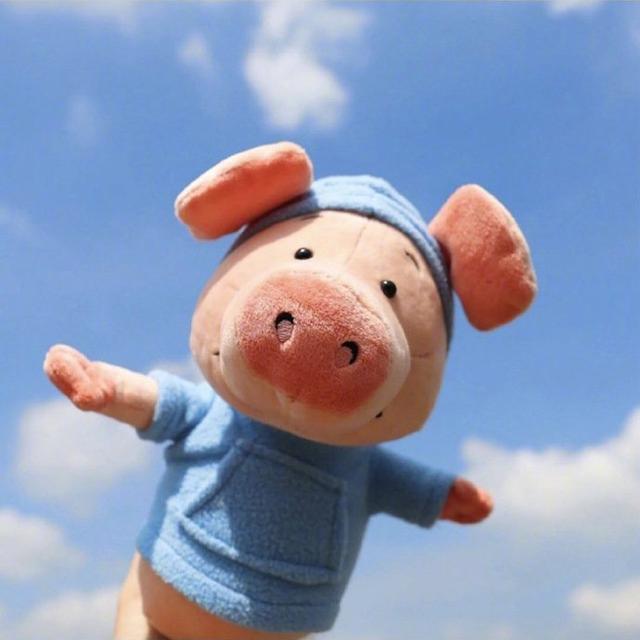 玩偶情侣头像微信，玩偶情侣头像（蓝色天空动物玩偶情侣头像）