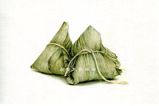 卡通粽子怎么画，卡通粽子怎么画最可爱,卡通粽子画什么服装最可爱（端午节，老王教你画粽子）