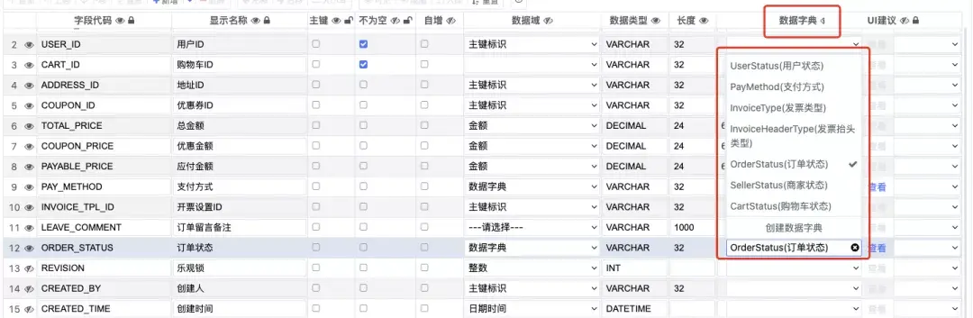 数据库建模(数据模型搭建)