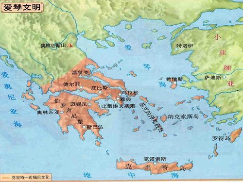 克里特岛，到底是哪个民族创造了米诺斯王国（克里特岛宫殿遗址）