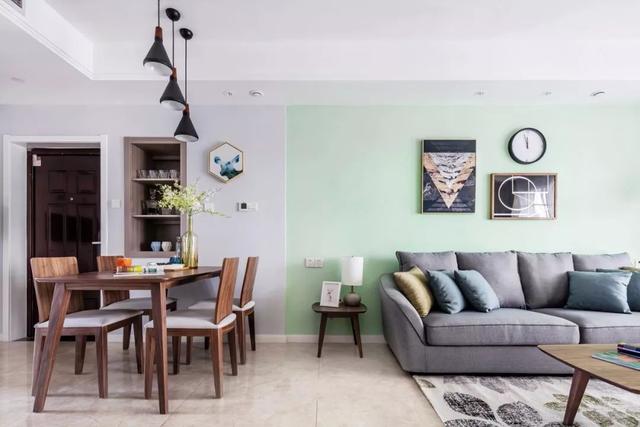 如何选择墙面漆颜色，一面墙刷多种颜色