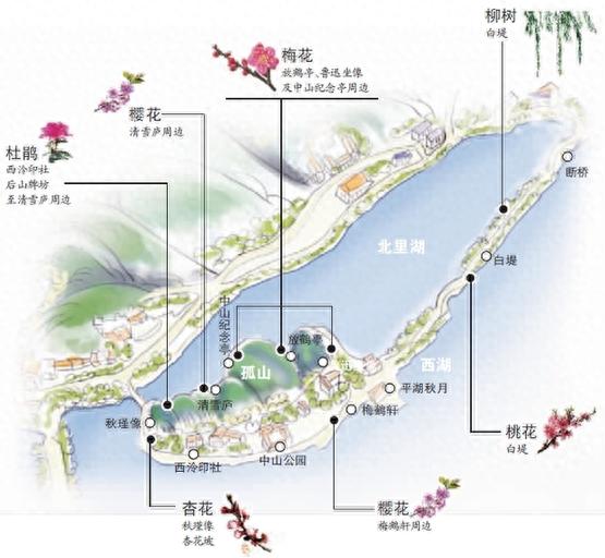 收集一些杭州旅游地图，希望大家喜欢（偷个懒不备注文字了）