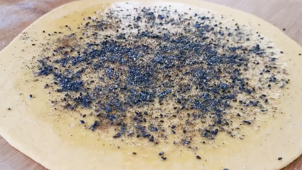 圖片[6]-【紅薯芝麻千層餅】做法步驟圖 柔軟多層 孩子特愛吃-起舞食譜網(wǎng)