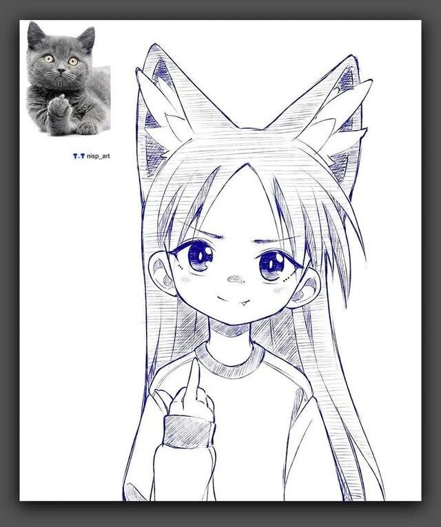 手绘动物图片,100种动物画(漫画中的"动物拟人"技法)