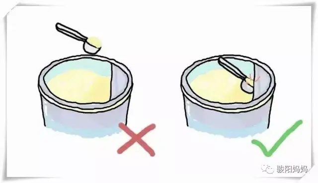 奶粉正确冲泡办法，你冲的奶粉正确吗？看这里