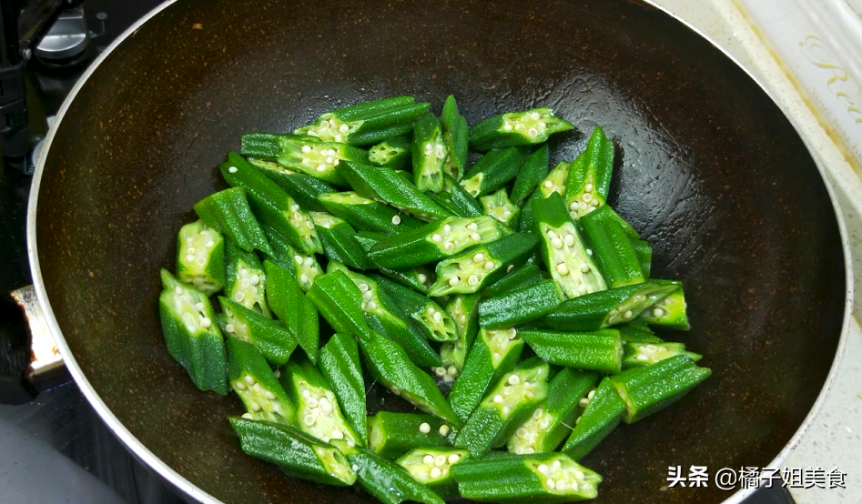 圖片[6]-【秋葵炒雞蛋】做法步驟圖 5分鐘上桌 營養-起舞食譜網