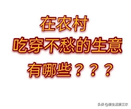 在农村街镇做什么生意好（农村乡镇适合的5大生意一览）