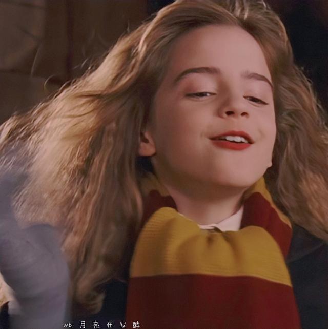 赫敏·格兰杰小天使［哈利.波特］，哈利波特女主角赫敏格兰杰（小赫敏感觉毛茸茸的图片）