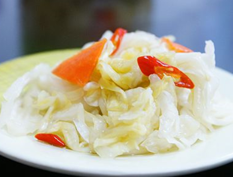 生腌包菜的腌制方法，生腌包菜的做法（当天做当天就能吃）