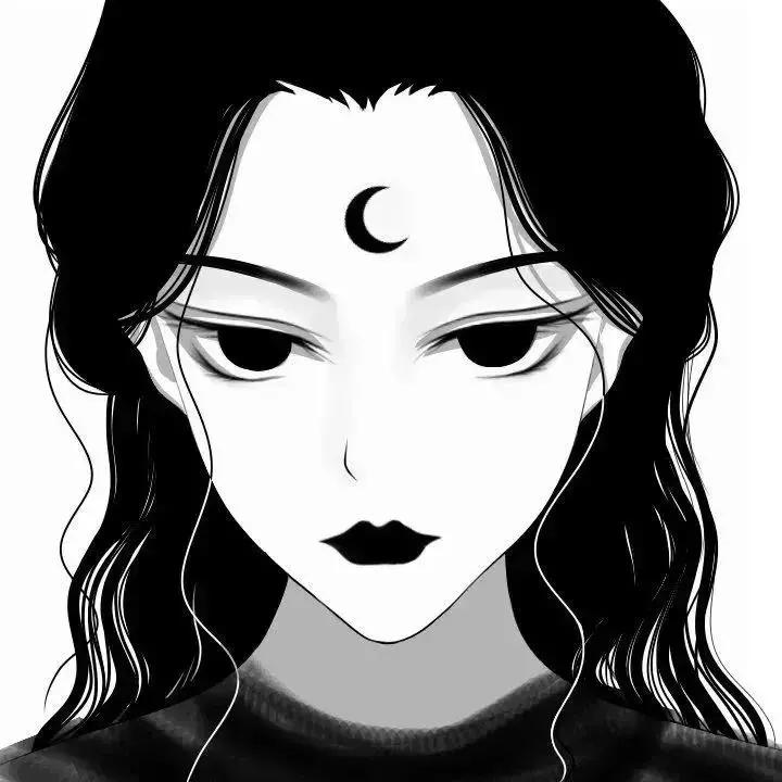 陆川泫 暗黑丧系救赎背景图，微信头像，陆川泫 暗黑丧系救赎背景图（暗黑风格的丧系头像！）