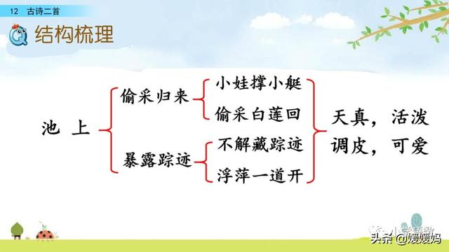 四时田园杂兴的诗意，《四时田园杂兴》的诗意是什么（一年级下册语文课文12《古诗二首》图文详解及同步练习）