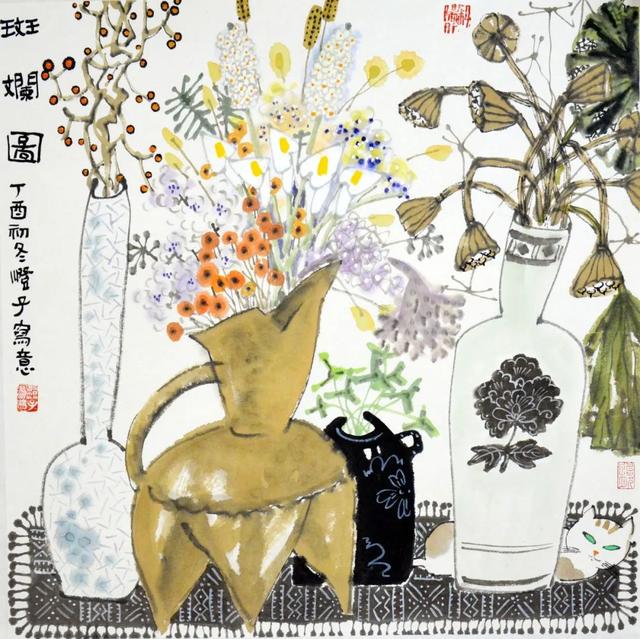 造梦西游ol花篮三叠什么条件，造梦西游ol怎么叠三层花篮（是她画作的文化格调）