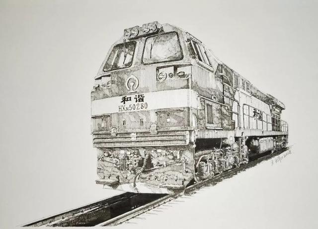 未来的火车怎么画，杭州火车南站最新设计规划（手绘画火车）