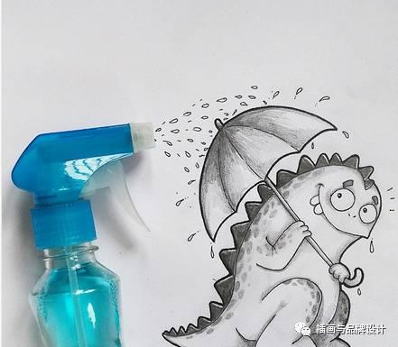 小恐龙怎么画，恐龙怎么画简单又好看（创意手绘丨他画出一只很有戏的小恐龙）