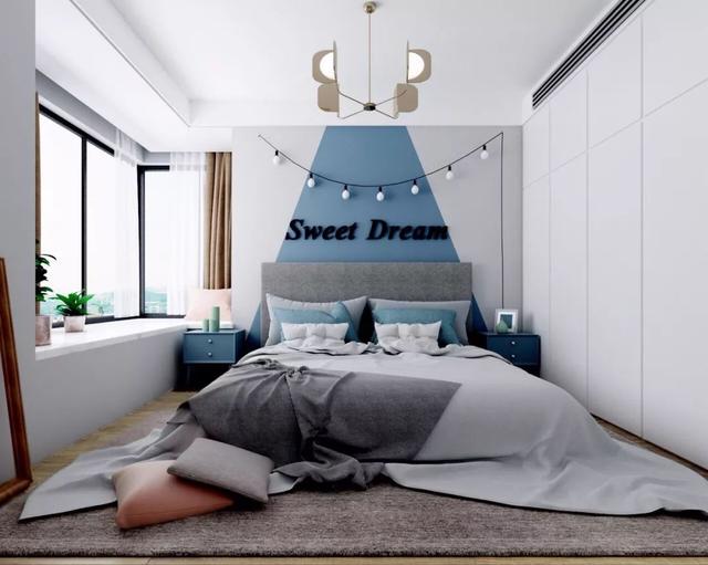 如何选择墙面漆颜色，一面墙刷多种颜色