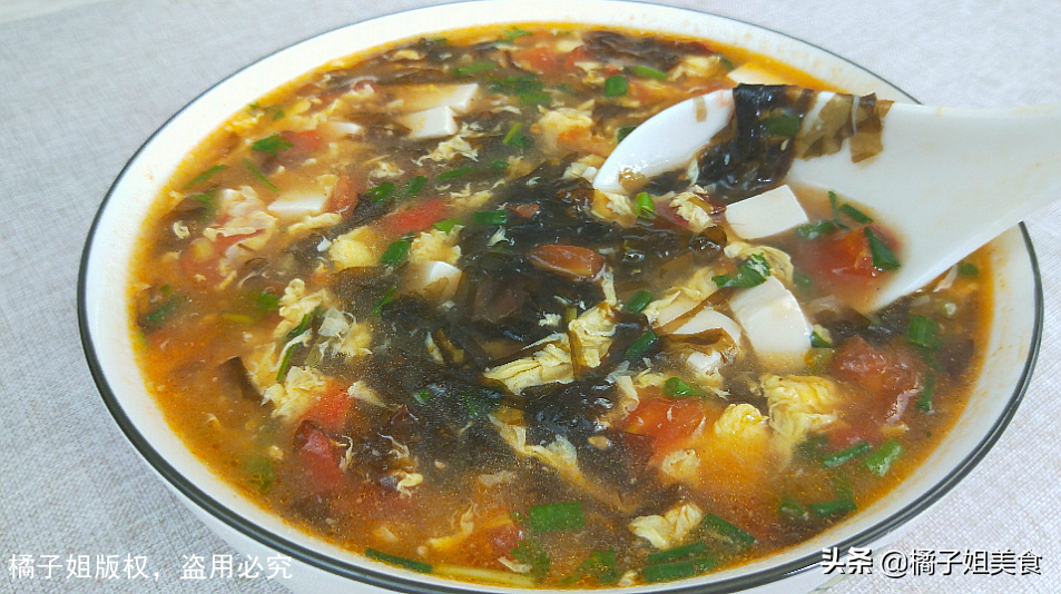 【豆腐西紅柿湯】做法步驟圖 簡單快速 四季皆宜 懶人也能輕松-起舞食譜網