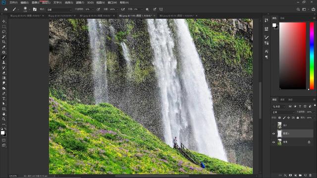 ps黑白快捷键，PS怎么快速把图片变成黑白色（3种方法制作云雾效果）