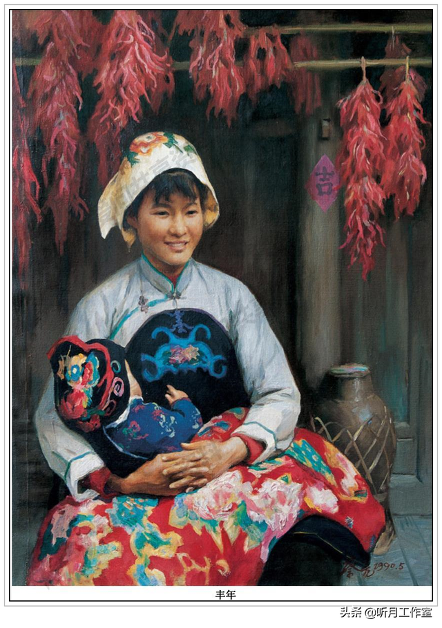 100首红色经典歌曲曲谱，红歌经典100首简谱（当代著名画家蔡亮三十一幅红色经典绘画赏析）