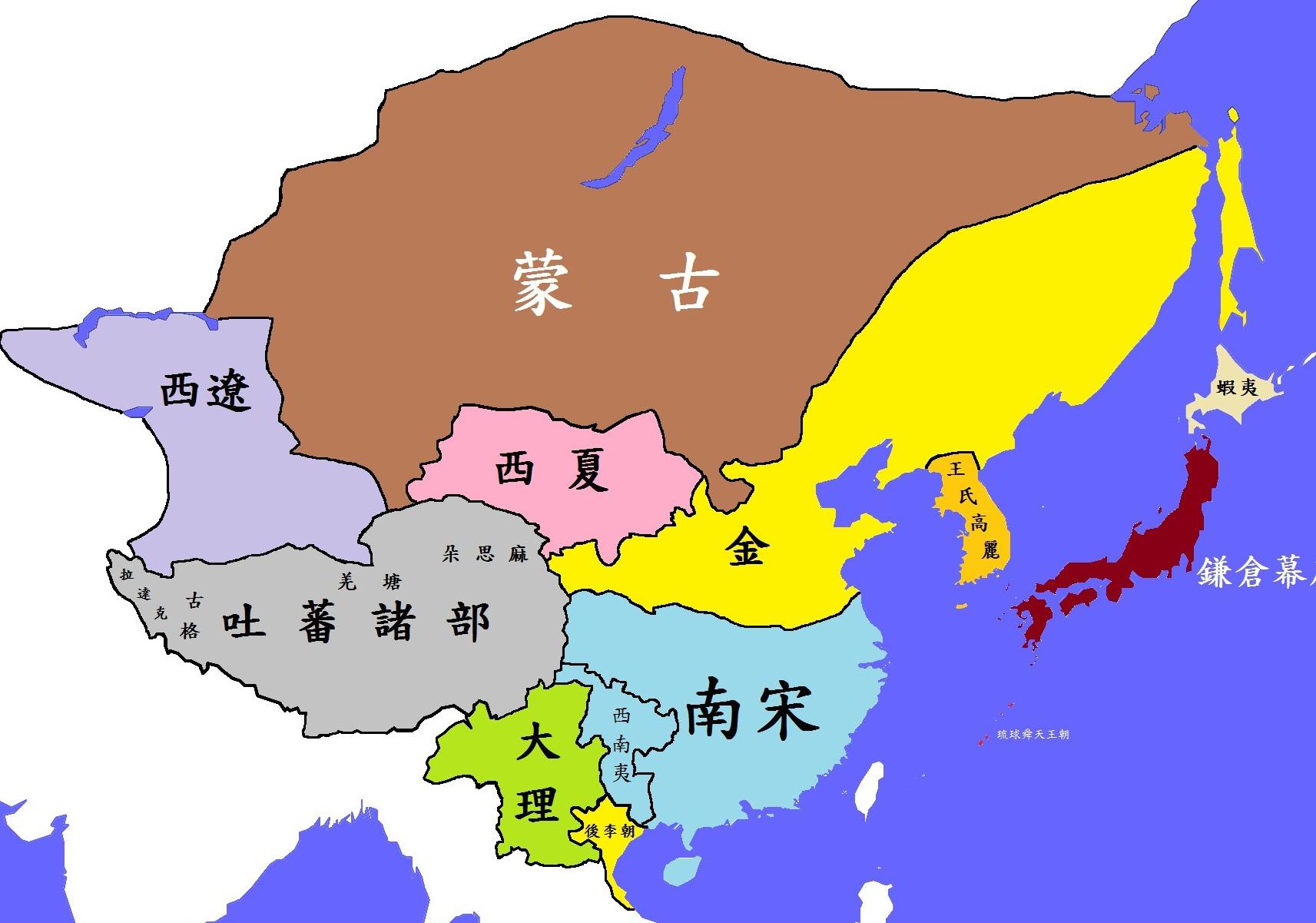蒙古高原经历了匈奴,鲜卑,突厥,回纥(回鹘,契丹,女真等部族轮番统治